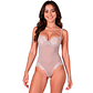Body ZOVEL | Minimalismo Sensual com Renda e Aro | Cinza Claro S/M - L/XL - vignette 1