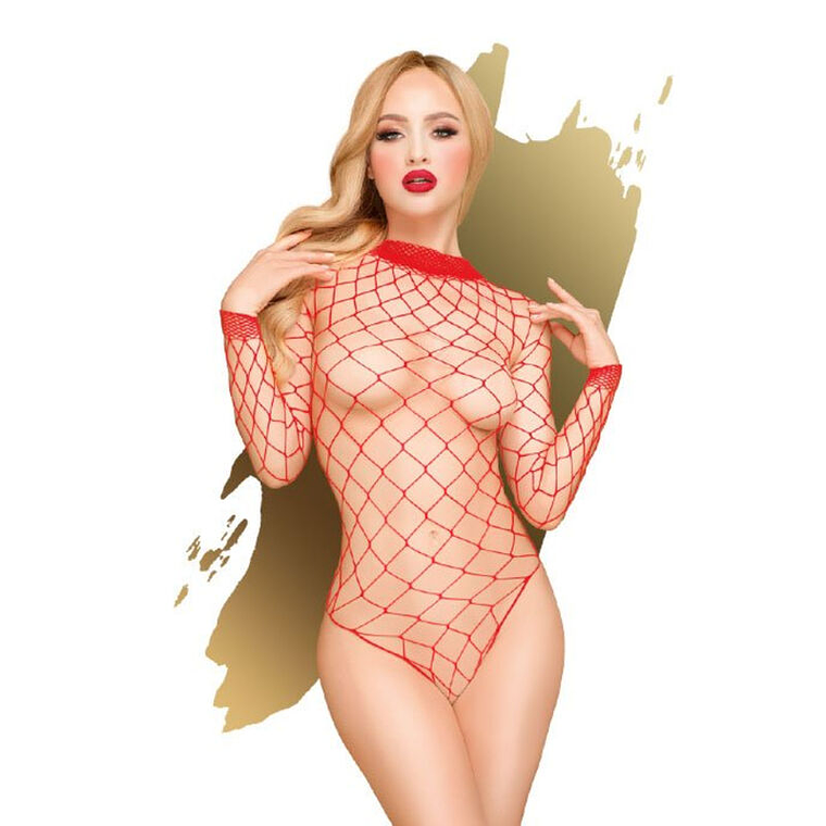 PENTHOUSE - SCANDALOUS TEDDY VERMELHO S/M/L 1
