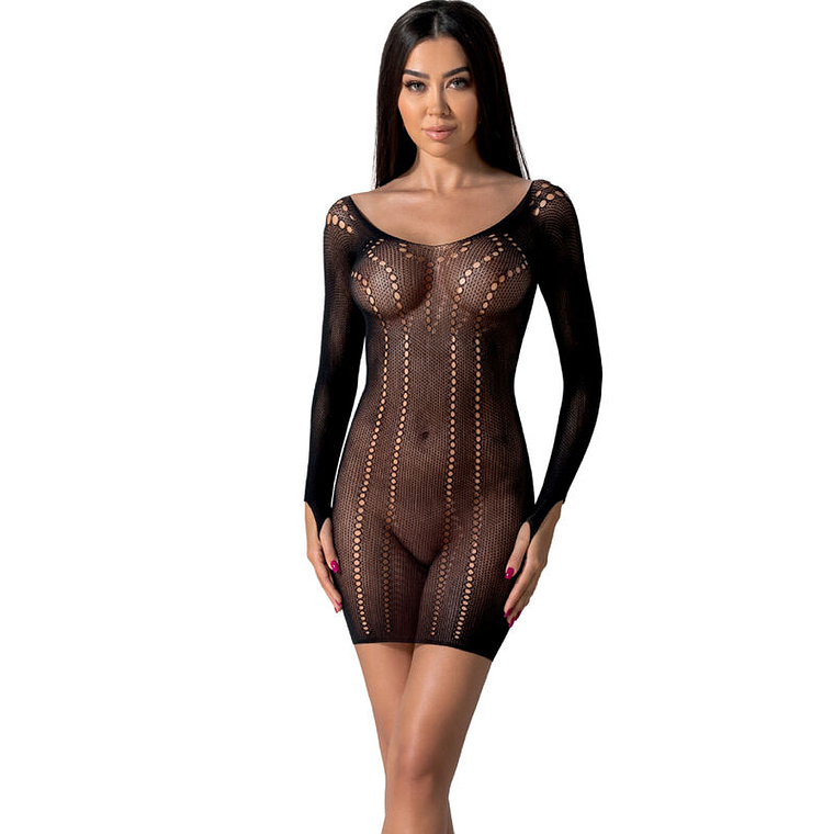 PASSION - BS101 BODYSTOCKING PRETO TAMANHO ÚNICO 1