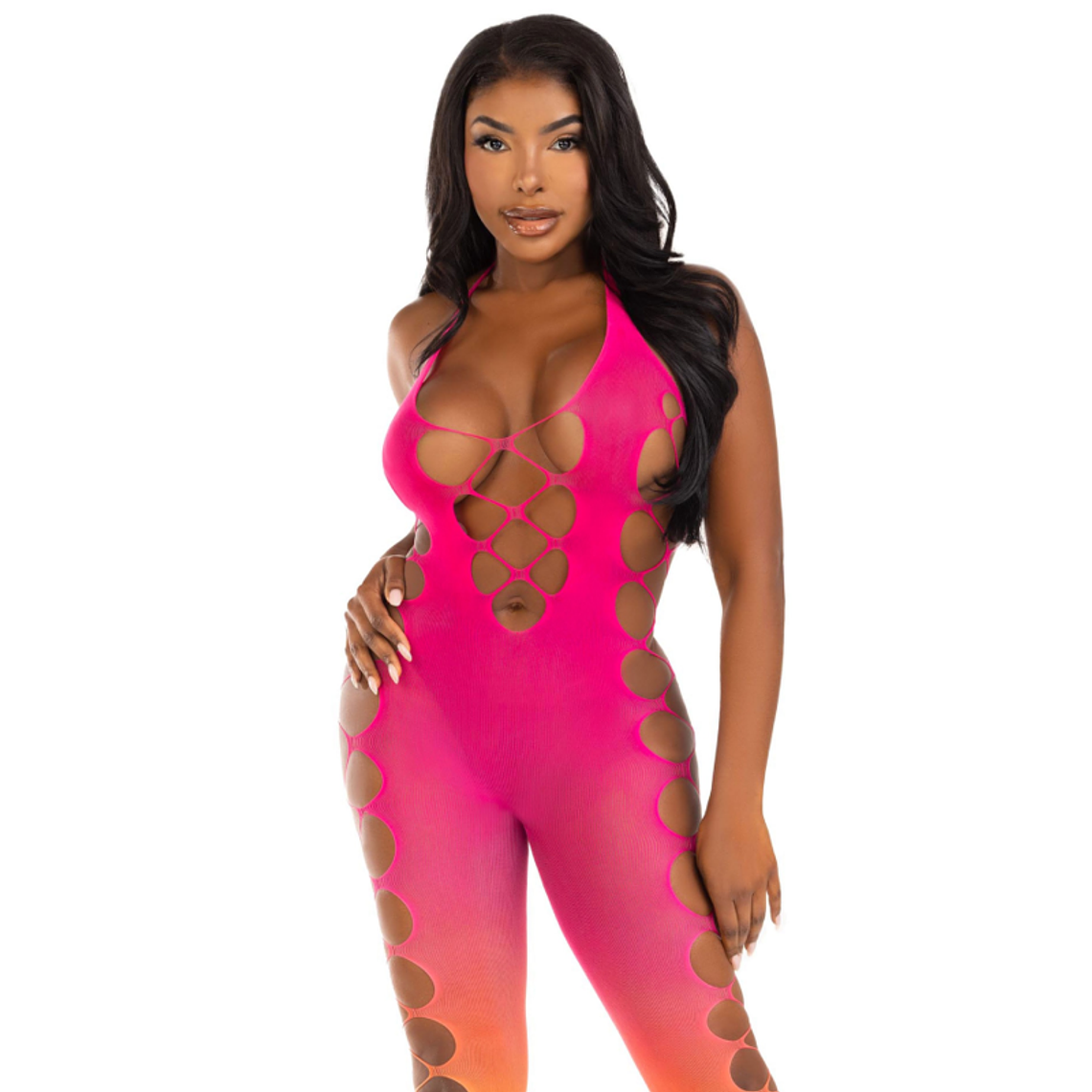 LEG AVENUE - TORNOZELO BODYSTOCKING SUNSET 1