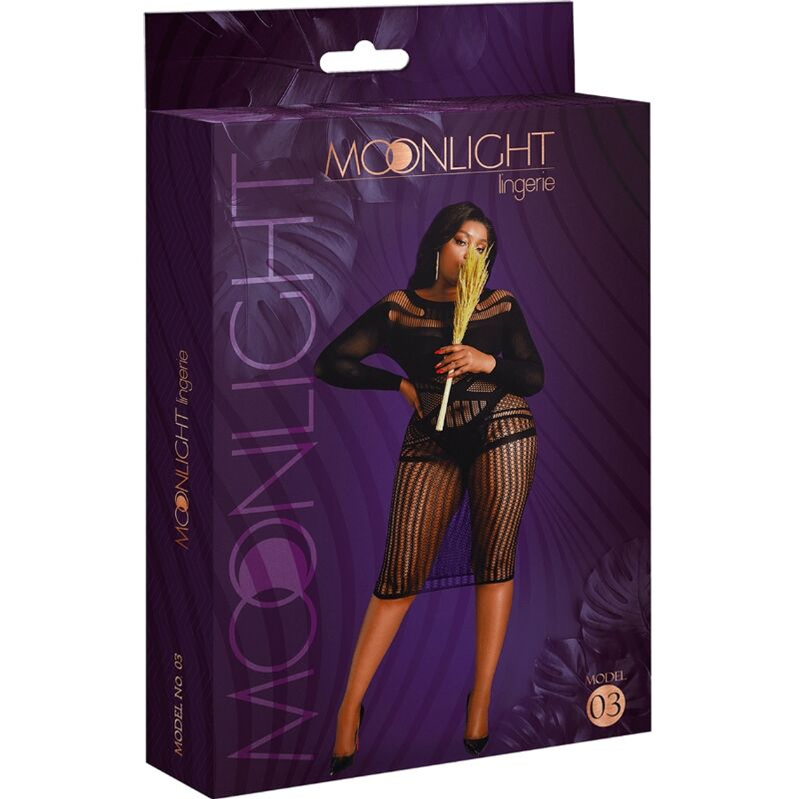 MOONLIGHT - VESTIDO MODELO 3 PRETO PLUS SIZE 1