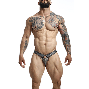 MOB - DNGEON SNAP JOCKSTRAP CINZA TAMANHO ÚNICO