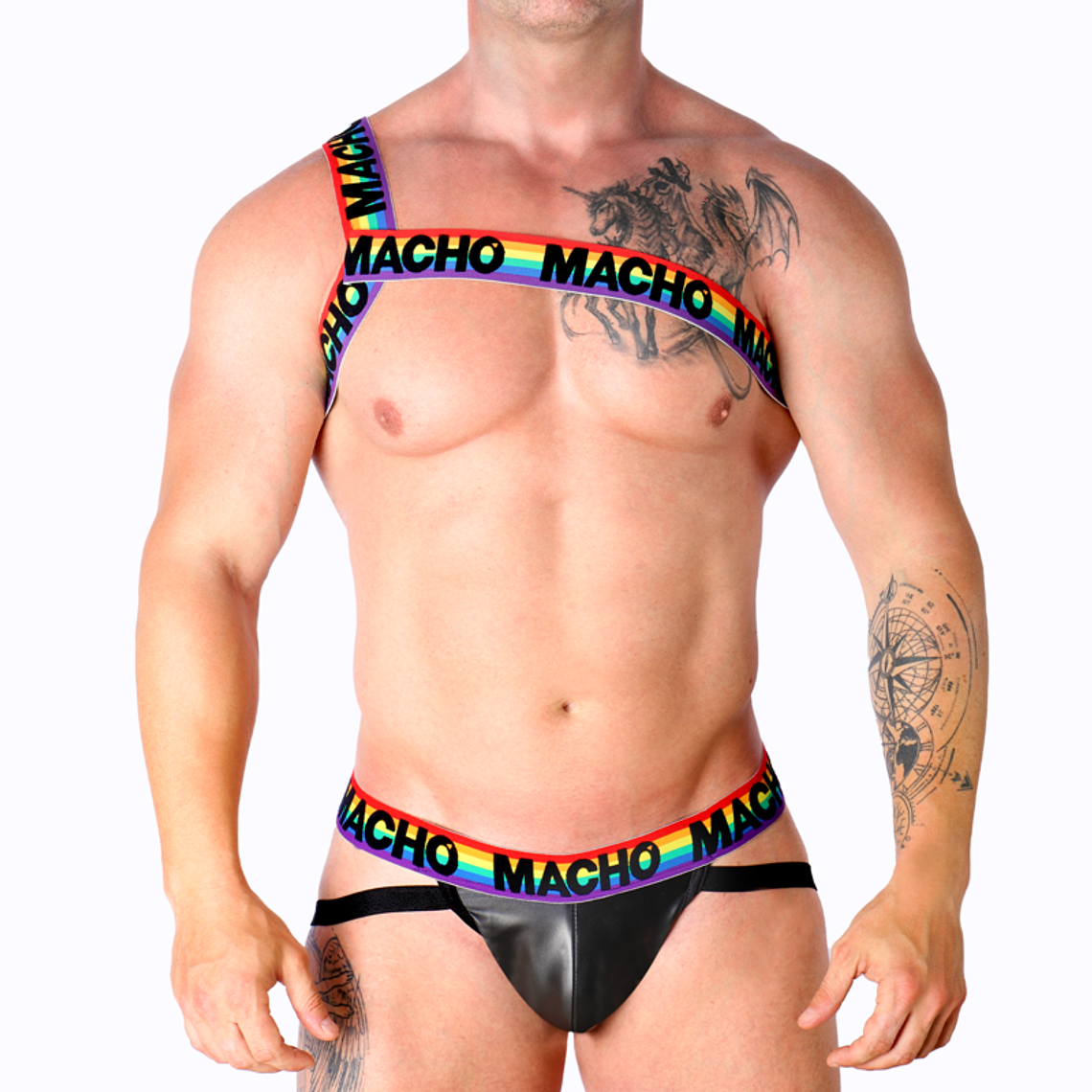 MACHO - ARNÊS ROMANO PRIDE L/XL 1
