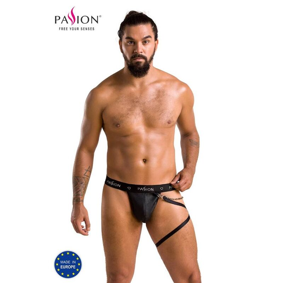 PASSION - 058 BILL THONG PRETO L/XL 1