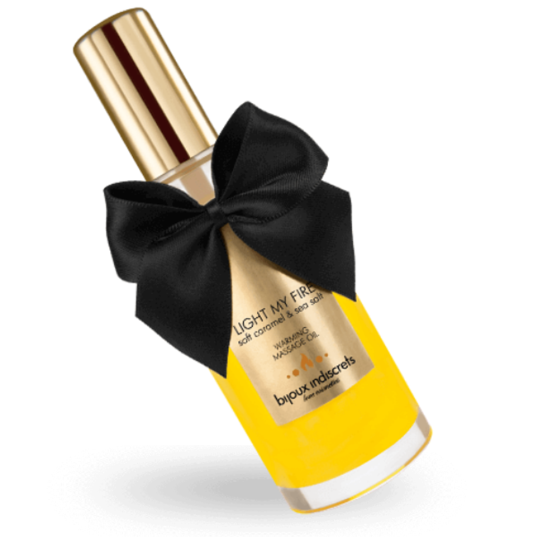 BIJOUX - ÓLEO DE MASSAGEM EFEITO CALOR AROMA CARAMELO 1