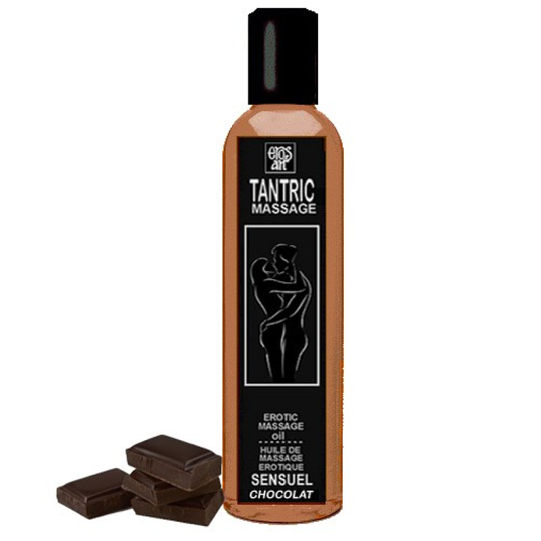EROS-ART - ÓLEO DE MASSAGEM TNTRICA NATURAL E AFRODISÍACO DE CHOCOLATE 30 ML 1