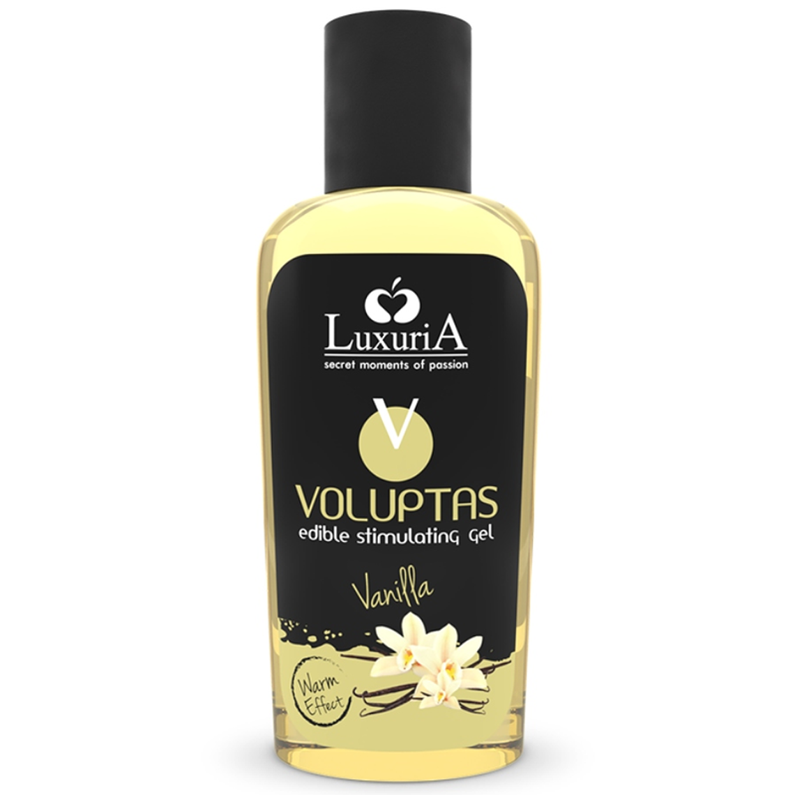 INTIMATELINE LUXURIA - VOLUPTAS GEL DE MASSAGEM COMESTÍVEL EFEITO AQUECEDOR - BAUNILHA 100 ML 1
