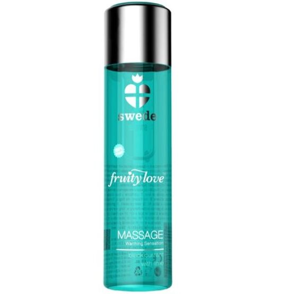 SWEDE - ÓLEO DE MASSAGEM DE EFEITO AQUECENTE FRUTO DE GROSELHA PRETA E LIMÃO 60 ML 1