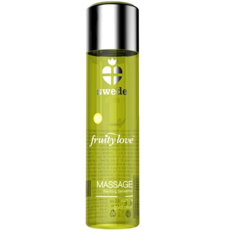 SWEDE - FRUITY LOVE ÓLEO DE MASSAGEM EFEITO DE AQUECIMENTO BAUNILHA E PÊRA DOURADA 60 ML. 1