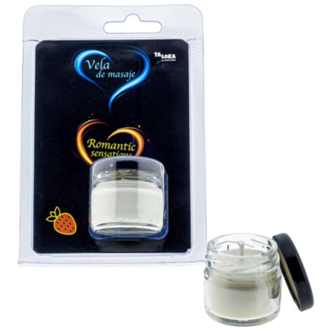 TALOKA - VELA DE MASSAGEM DE MORANGO 1