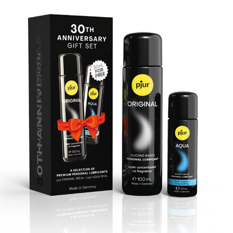 PJUR - CONJUNTO 30º ANIVERSÁRIO PJUR ORIGINAL 100 ML + PJUR AQUA 30 ML DE PRESENTE 1