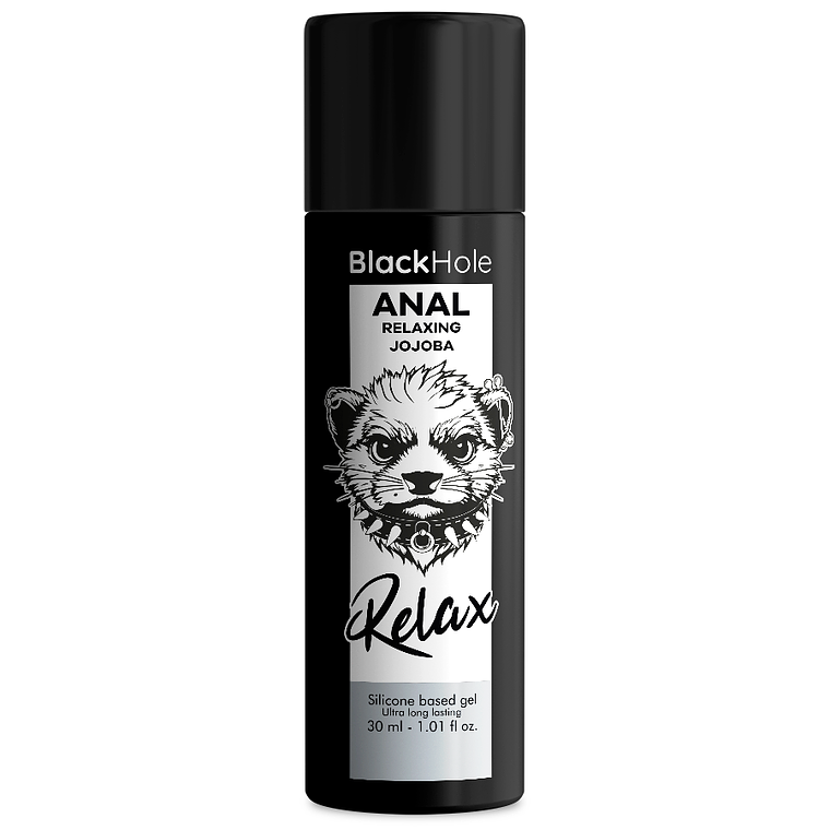 BLACK HOLE - RELAXANTE ANAL JOJOBA RELAX BASE DE SILICONE 30 ML 1