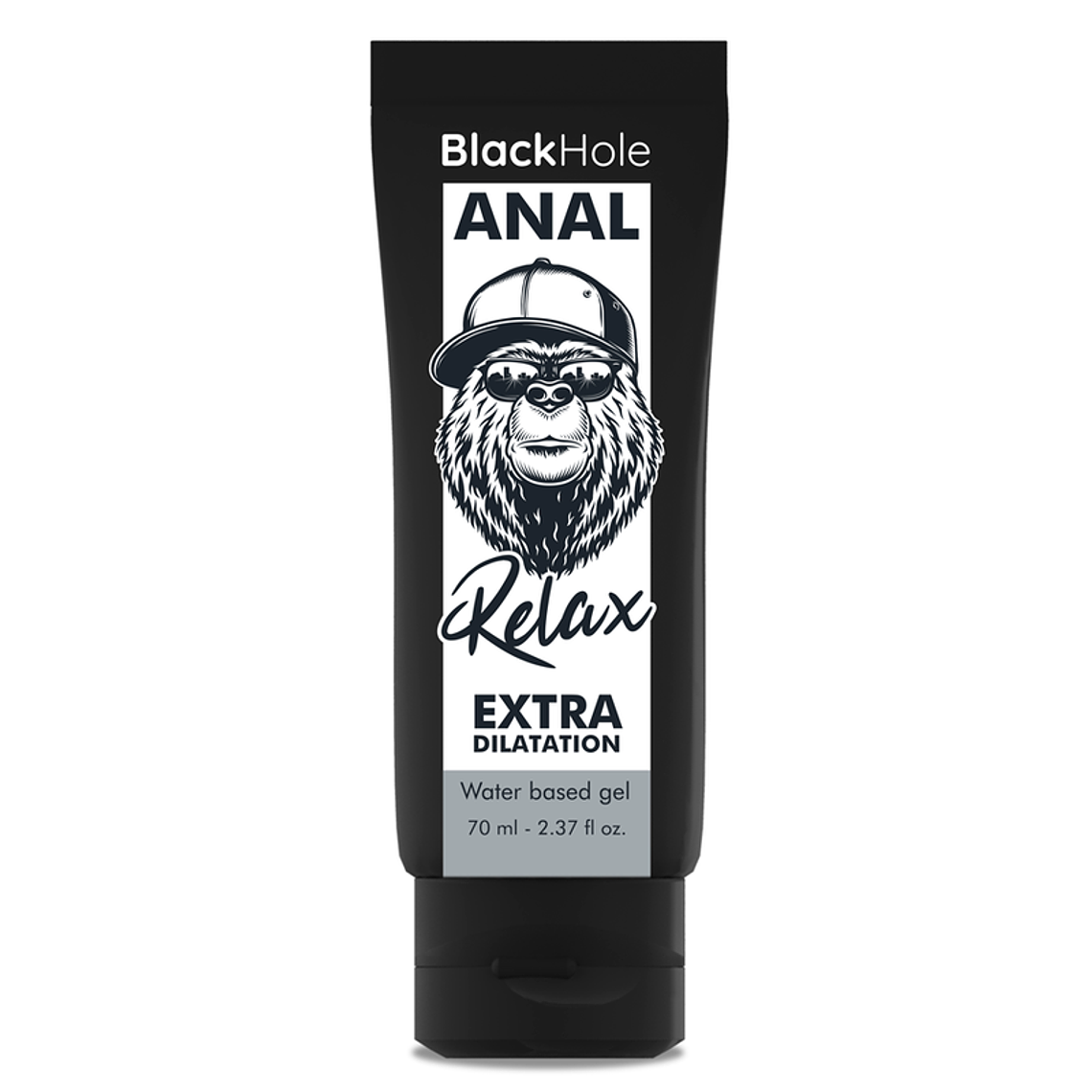 BLACK HOLE - GEL DILATADOR ANAL À BASE DE ÁGUA 70 ML 1
