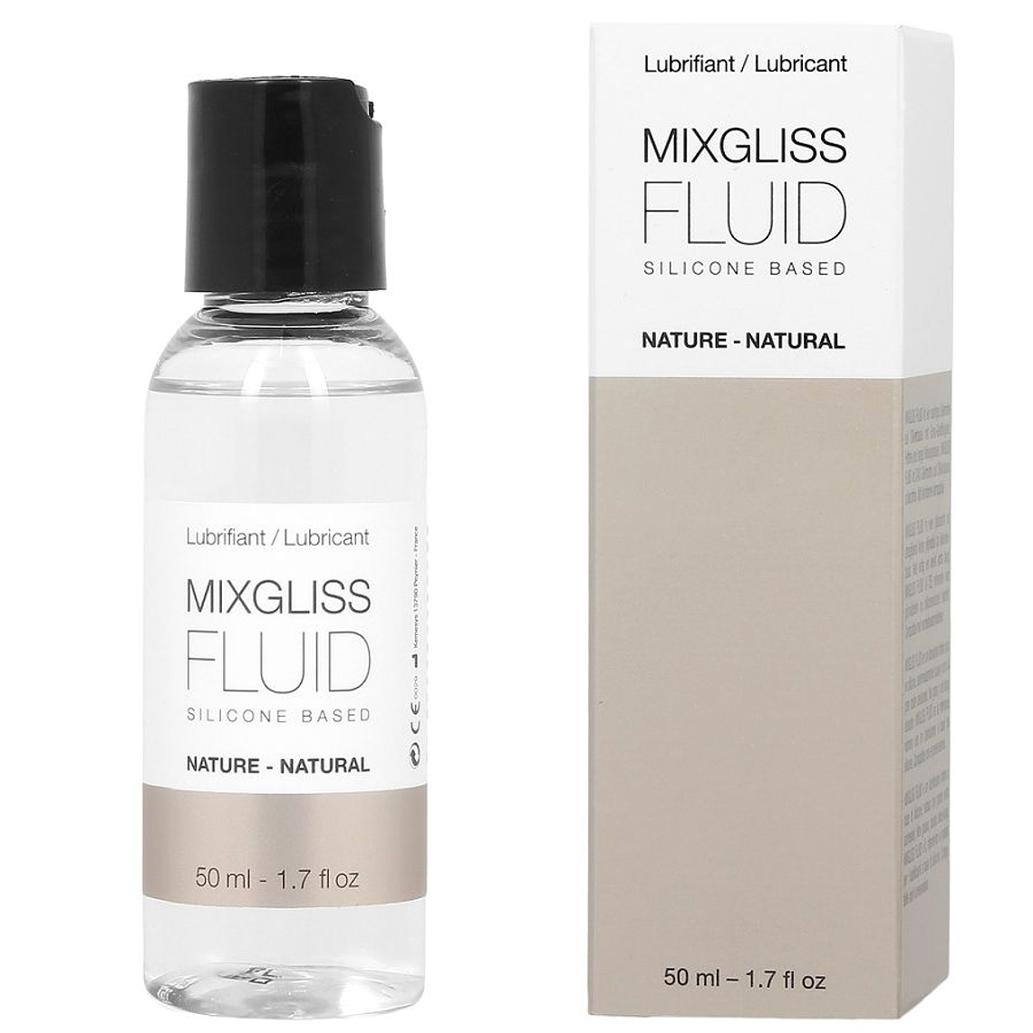 MIXGLISS - LUBRIFICANTE NATURAL BASE DE SILICONE 50ML 1