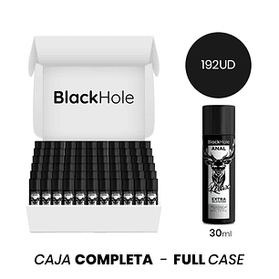 MOQ 192 - DILATAÇÃO ANAL À BASE DE SILICONE BLACK HOLEGEL 30 ML