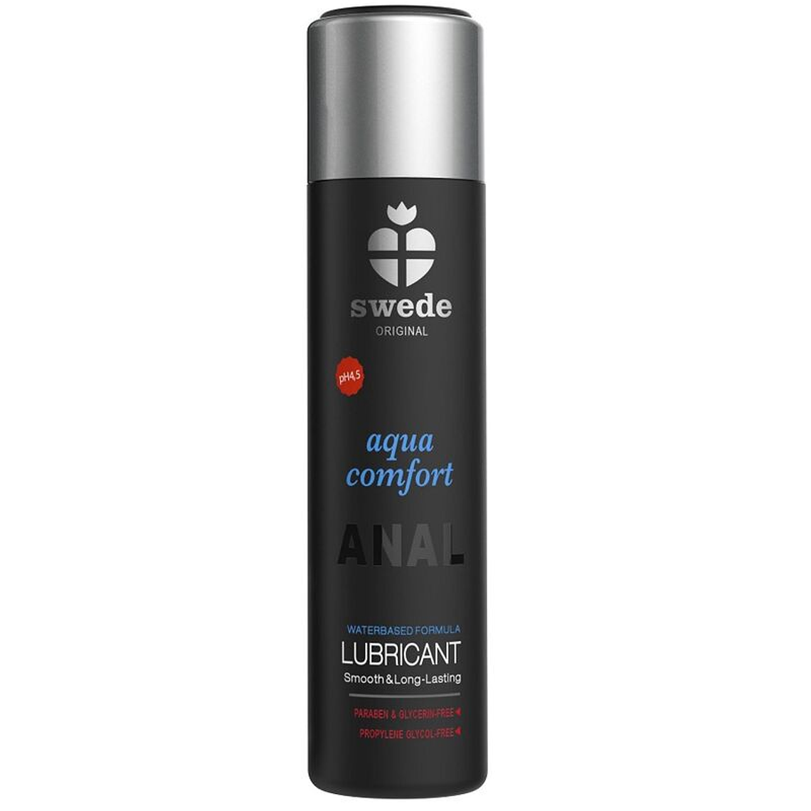 SWEDE - AQUA COMFORT LUBRIFICANTE À BASE DE ÁGUA ANAL 60 ML 1