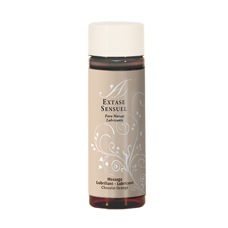 EXTASE SENSUAL - LUBRIFICANTE CHOCOLATE E LARANJA 100 ML 1