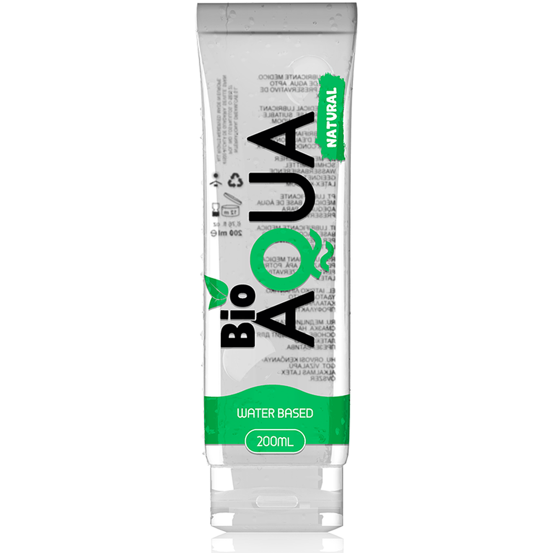 BIOAQUA - LUBRIFICANTE INGREDIENTES NATURAIS À BASE DE ÁGUA 200 ML 1