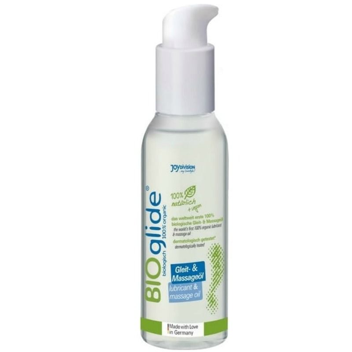 BIOGLIDE - ÓLEO DE MASSAGEM E LUBRIFICANTE ORGÂNICO 125 ML 1