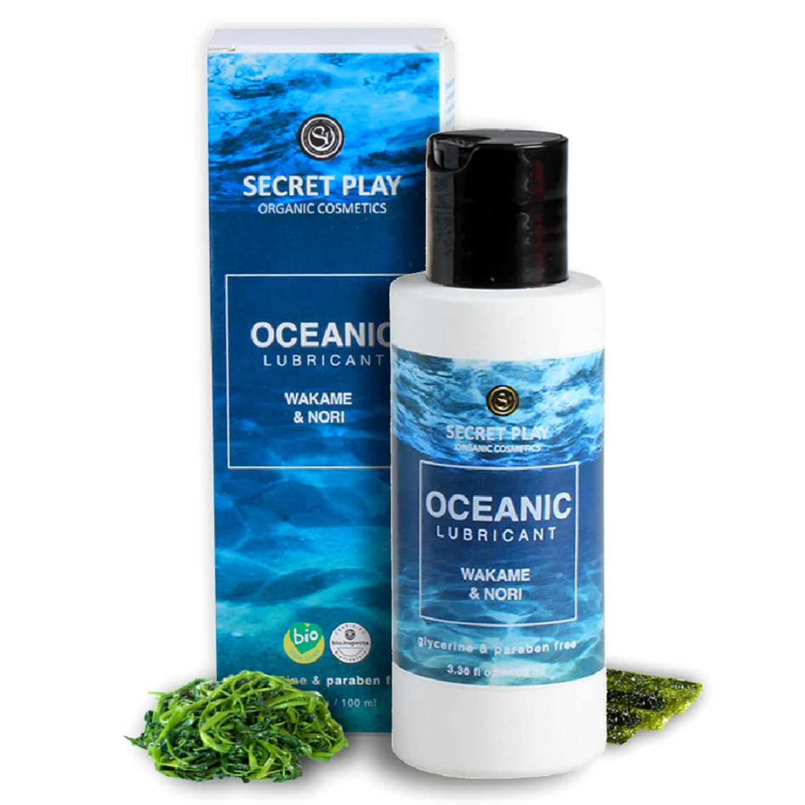 SECRETPLAY - LUBRIFICANTE ORGÂNICO OCEANIC 100 ml 1