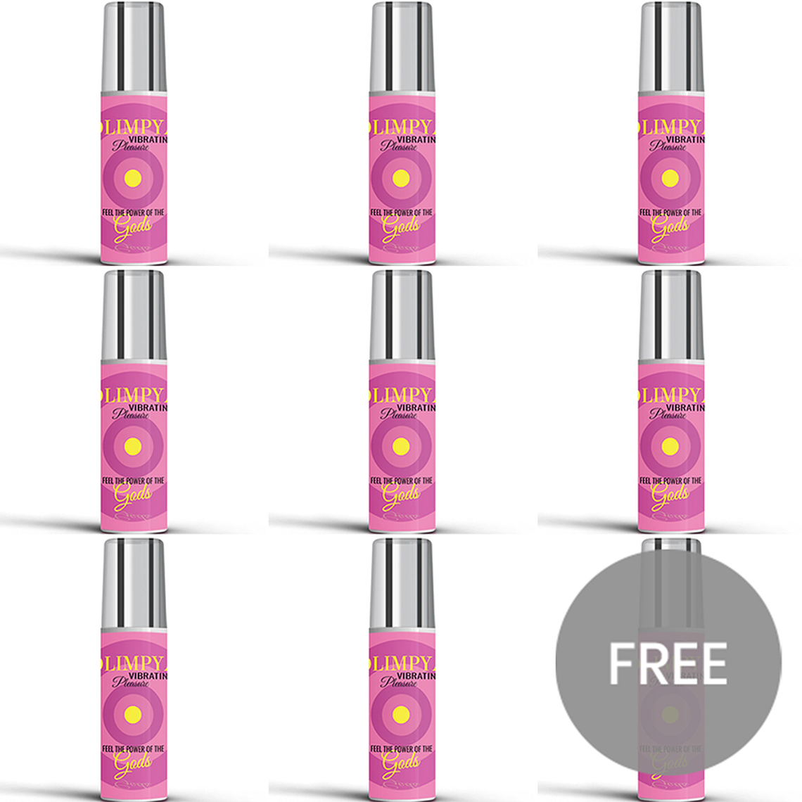 OLIMPYA - PRAZER VIBRANTE PODER DOS DEUSES 8 + 1 GRÁTIS 1