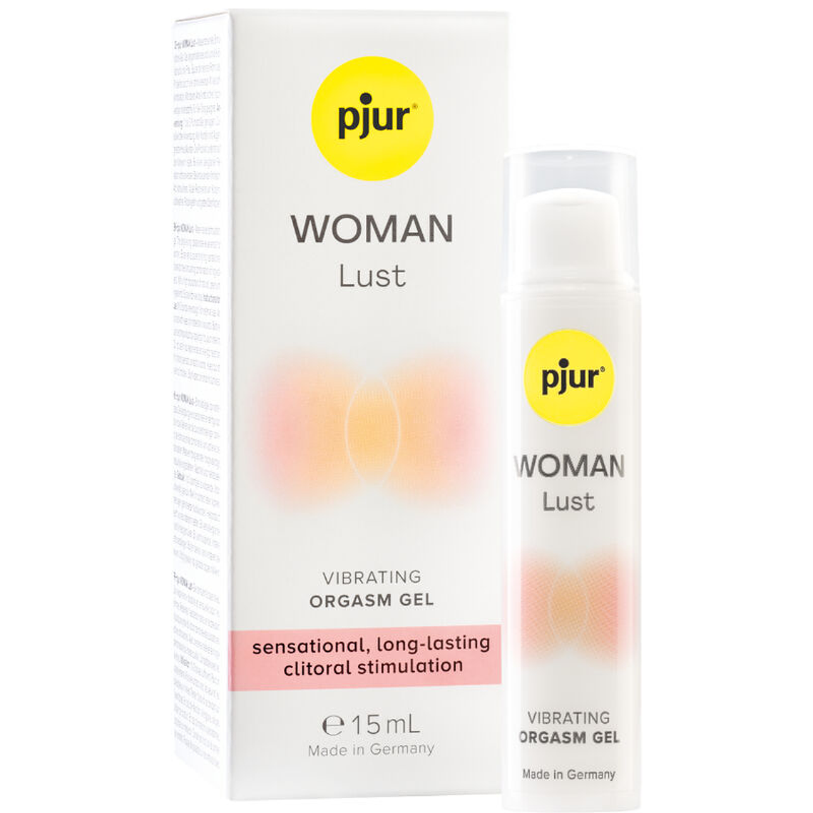 PJUR - GEL VIBRANTE WOMAN LUST PARA ORGASMO 15 ML 1