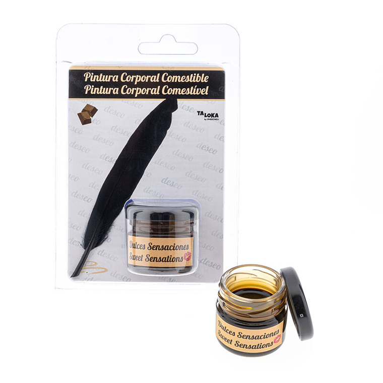 TALOKA - TINTA COMESTÍVEL DE CHOCOLATE 1