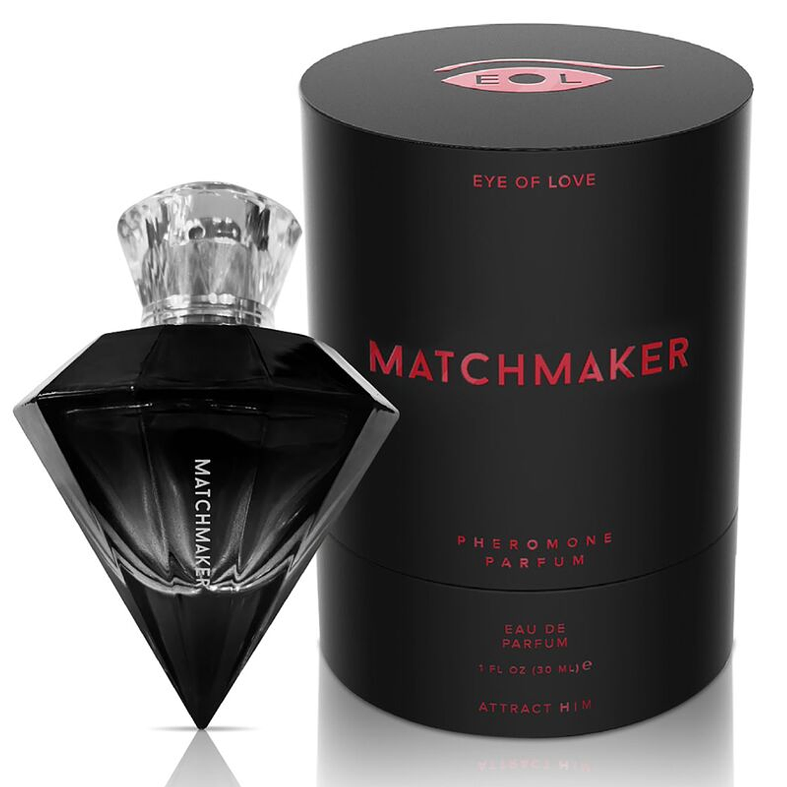 OLHO DE AMOR - MATCHMAKER BLACK DIAMOND LGBTQ PERFUME FEROMONES PARA ELE 30 ML 1