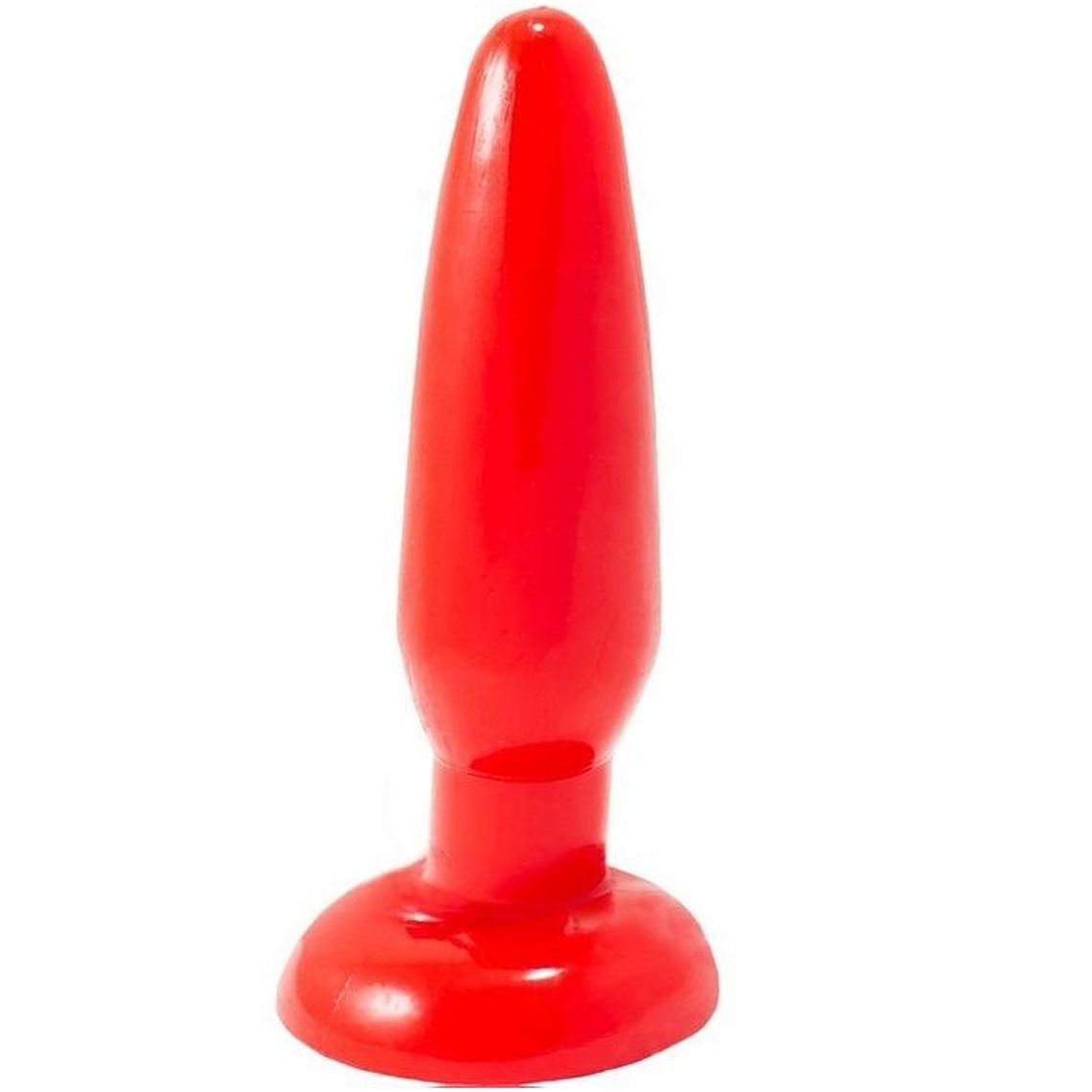 BAILE - PLUG ANAL PEQUENO VERMELHO 15 CM 1