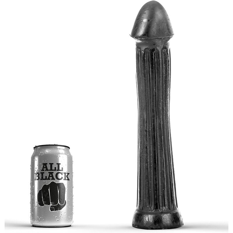 ALL BLACK - PLUG DILDO 31 CM 1
