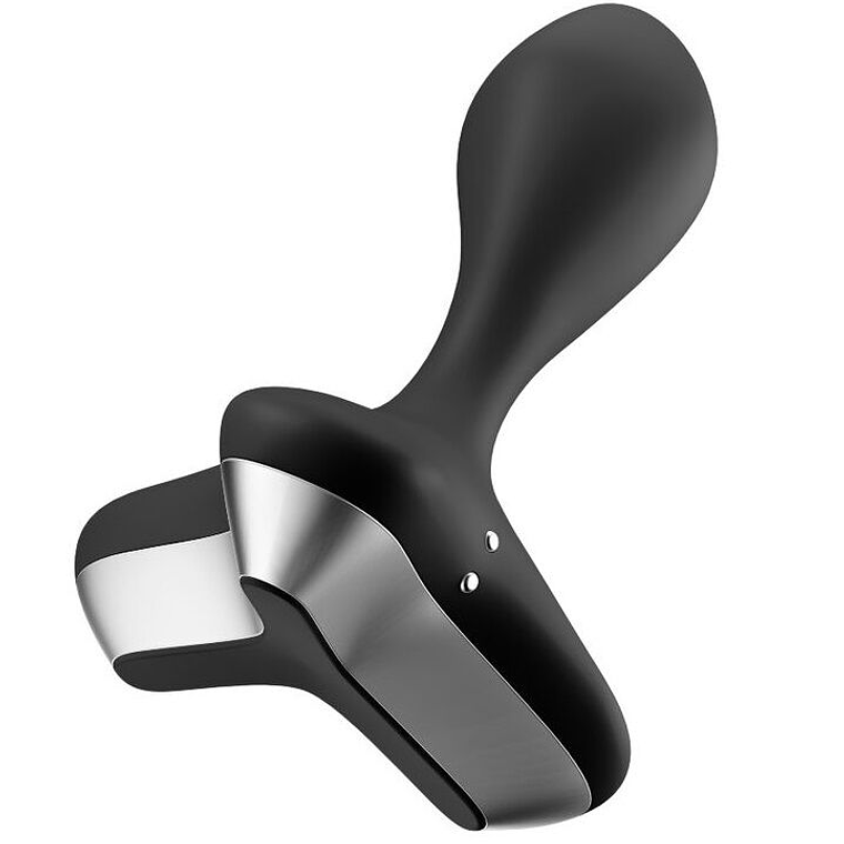 SATISFYER - GAME CHANGER PLUG VIBRADOR PRETO 1