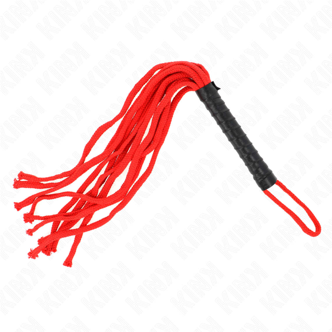 KINK - CHICOTE DE CORDA ROJO 56 CM 1