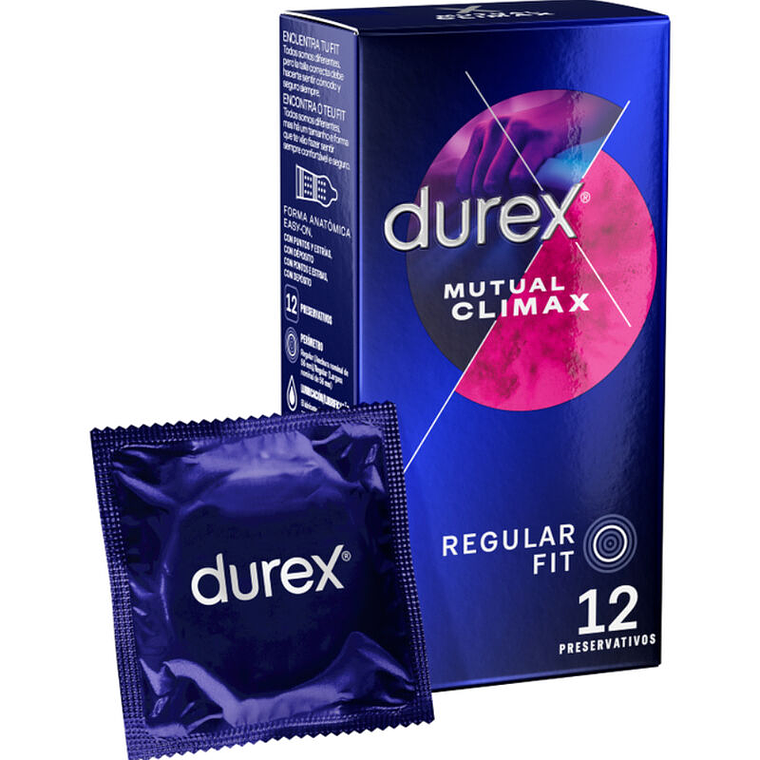 DUREX - CLIMAX MUTUO 12 UNIDADES 1