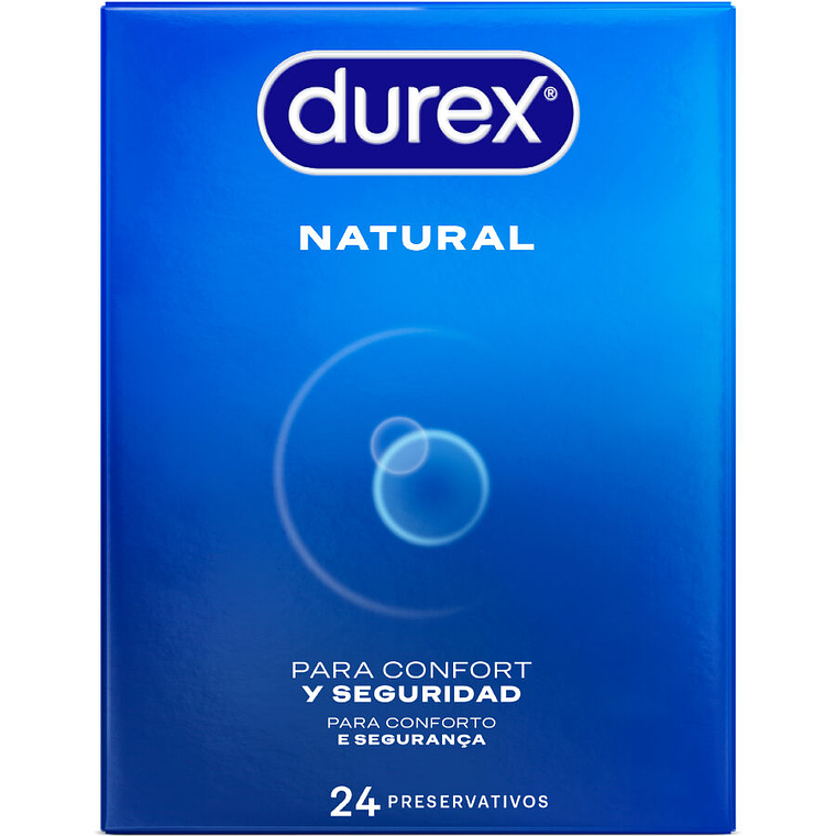 DUREX - PRESERVATIVOS NATURAIS 24 UNIDADES 1