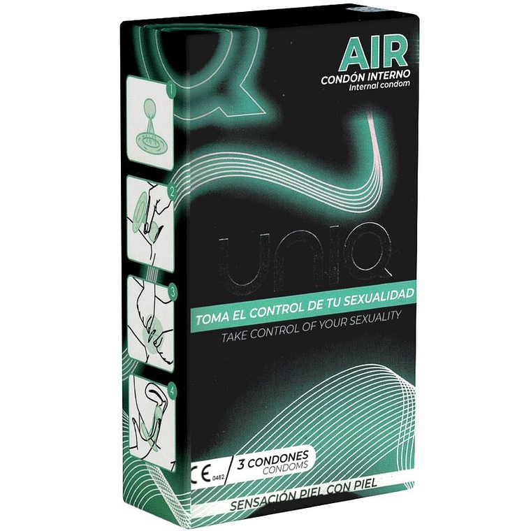 UNIQ - AIR SEM LÁTEX CONDOMÍNIO FEMININO 3 UNIDADES 1