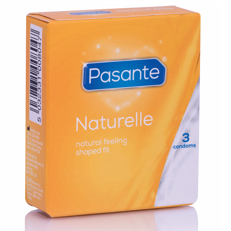 PASANTE - NATURELLE PRESERVATIVO 3 PACK 1