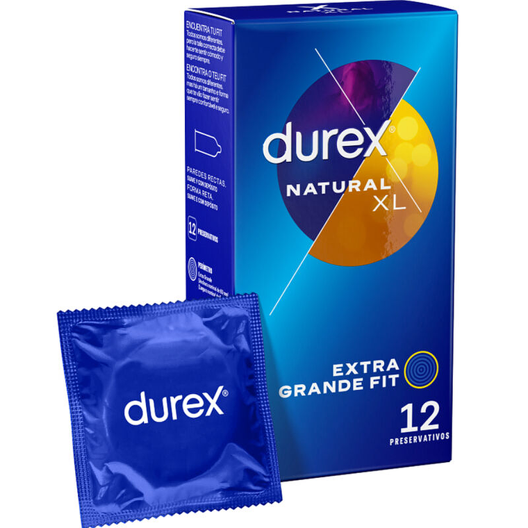 DUREX - NATURAL XL 12 UNIDADES 1