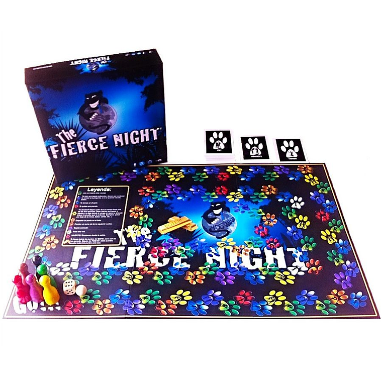 FIERCE GAME - O JOGO DE TABULEIRO NOTURNO FEROZ 1