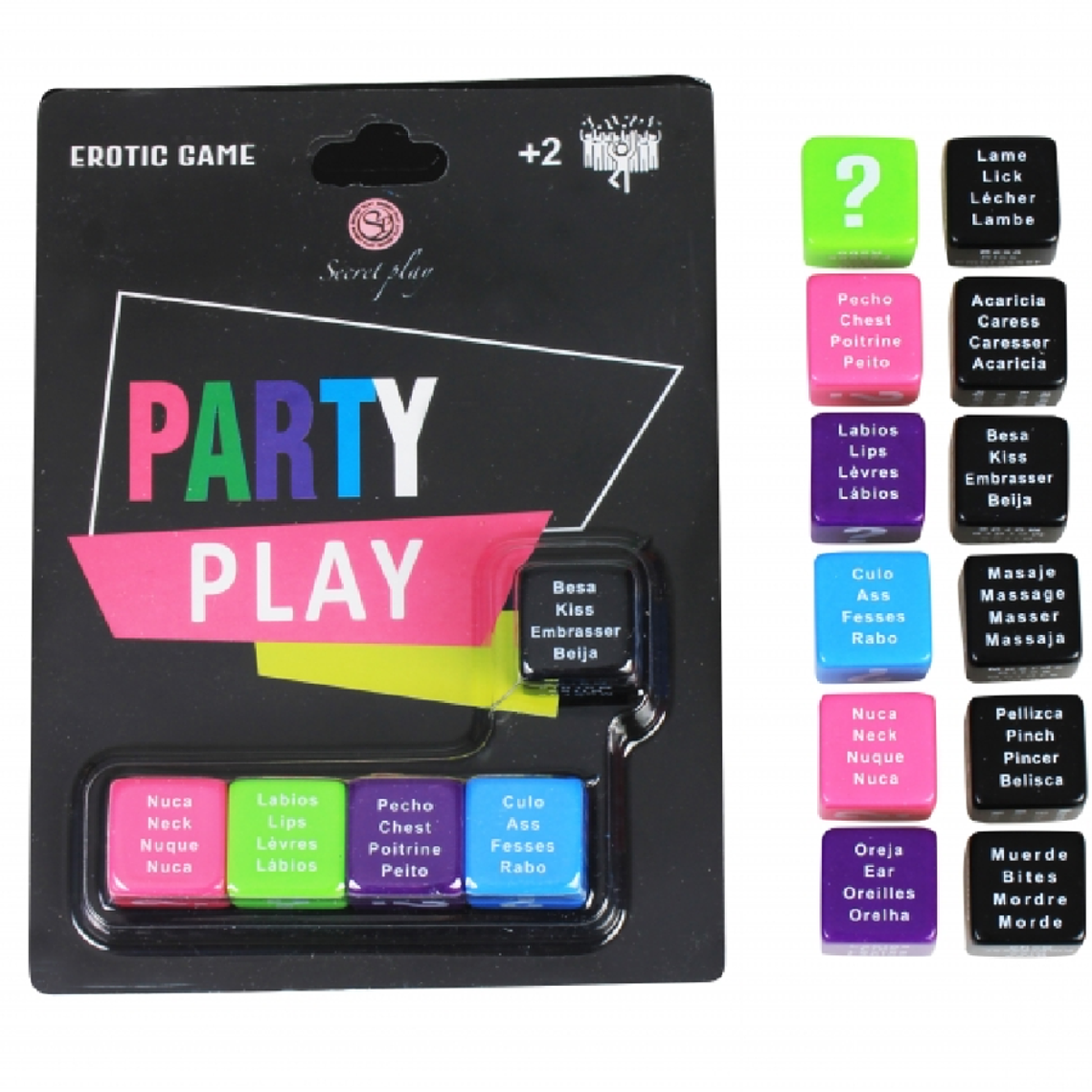 SECRETPLAY - GAME PARTY PLAY 5 DADOS (ES/PT/EN/FR) 1