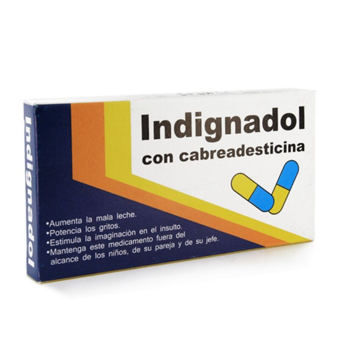 DIABLO GOLOSO - CAIXA DE MEDICAMENTOS INDIGNADOL 1