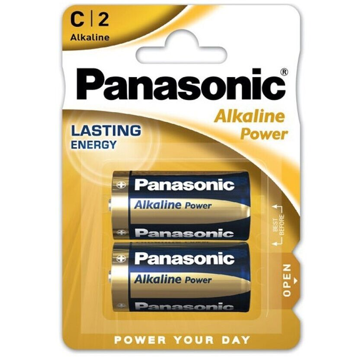 PANASONIC - BRONZE BATTERY C LR14 2 UNIDADES 1