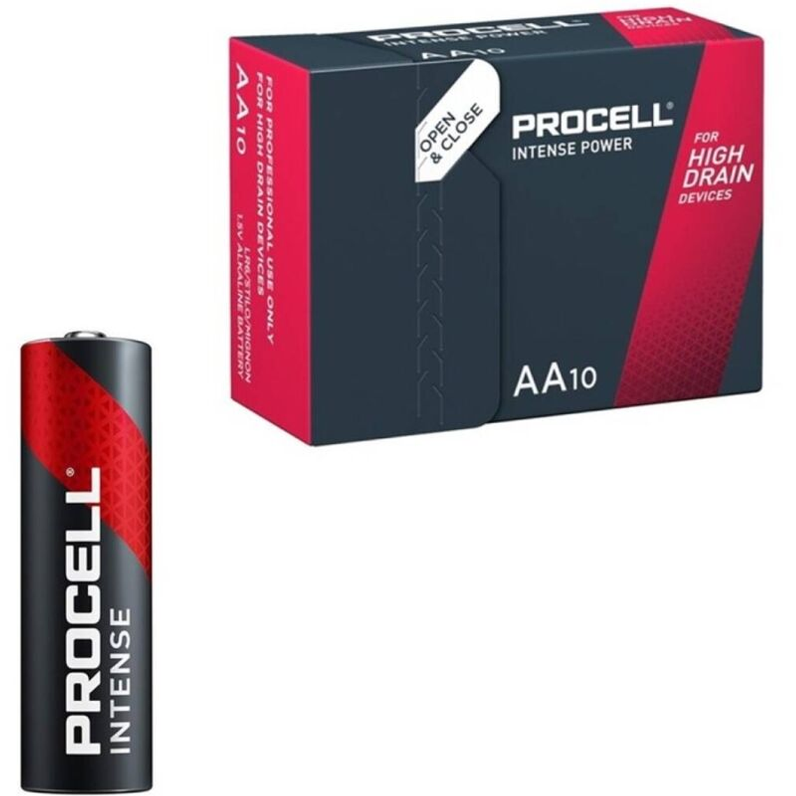 PROCELL - INTENSE POWER ALCALINA LR6 AA 1,5V CAIXA*10 1