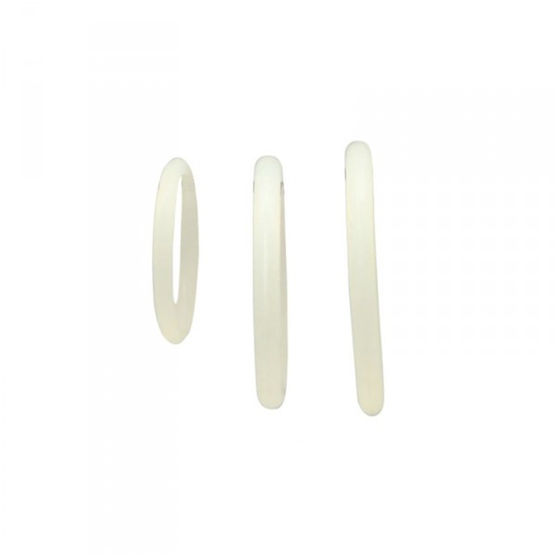 CONJUNTO DE 3 ANÉIS PARA O PÉNIS SILICONE COCK RINGS TIMELESS TRANSPARENTE 2