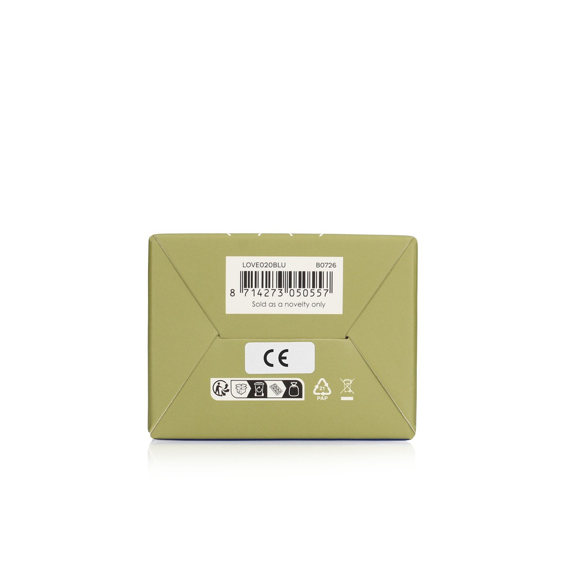 ANEL PARA O PÉNIS COM VIBRAÇÃO POINTED BALTIC BLUE LOVELINE 4