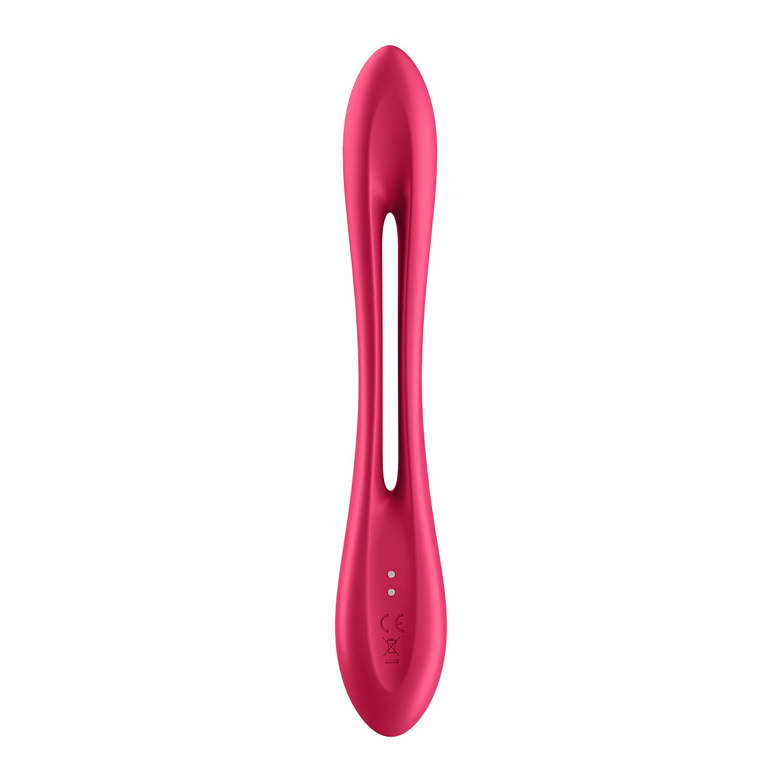 VIBRADOR ELASTIC JOY SATISFYER VERMELHO 3