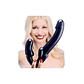 Revolver Strapless Strap On G-Spot Dildo Black - vignette 5