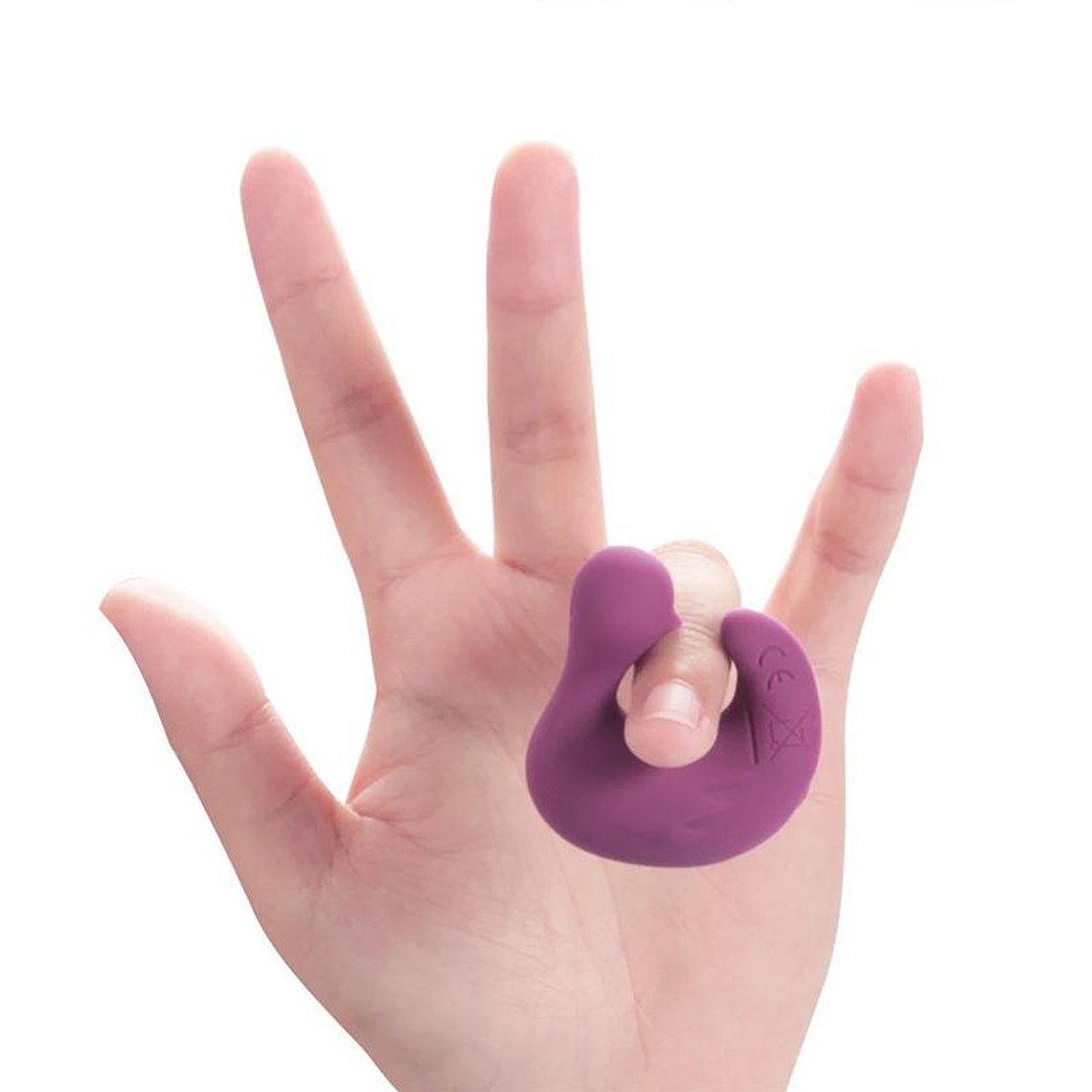 Swamson Stimulator Duckling Thimble USB Silicone Violet 3