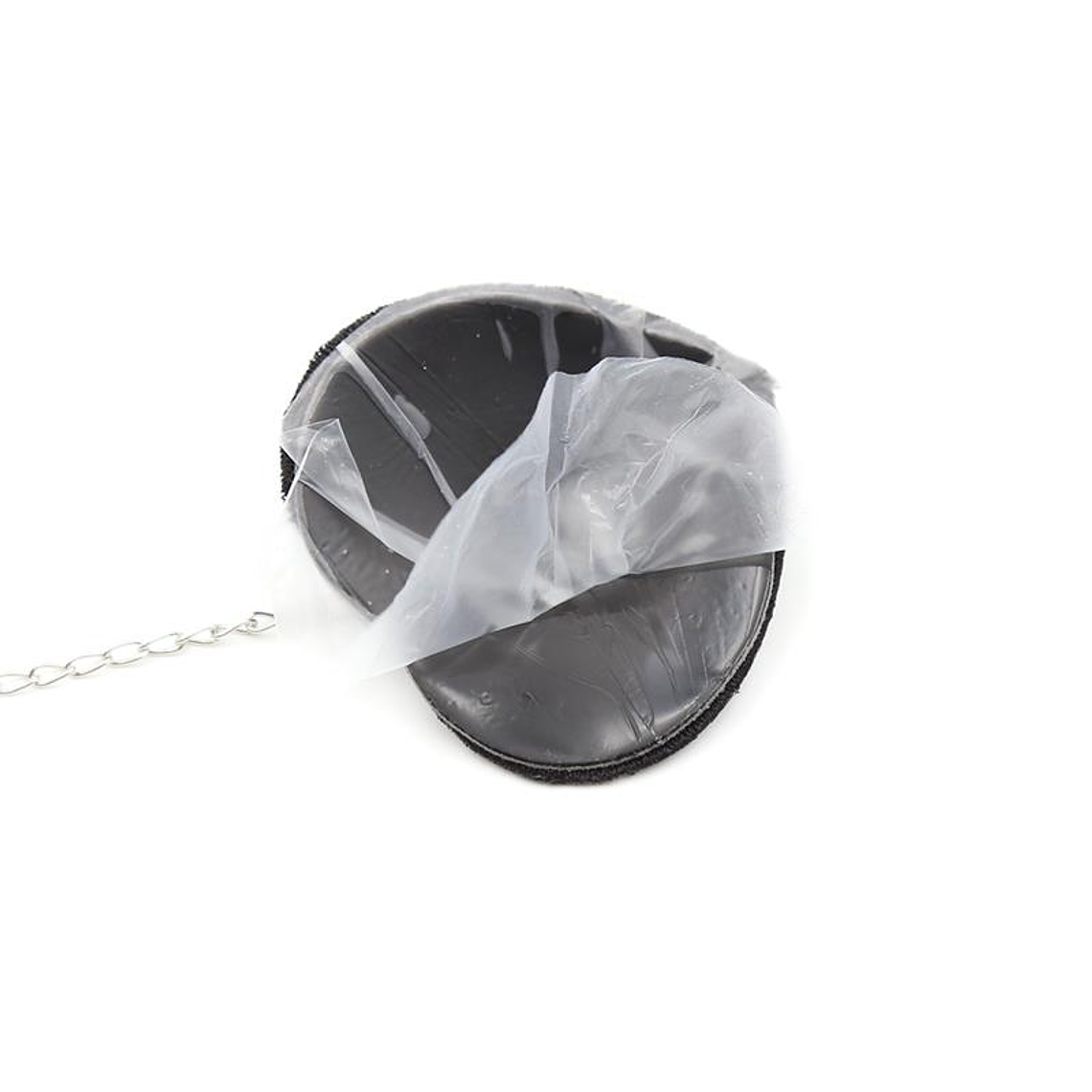 Nipple Covers with Metal Chain Black 6