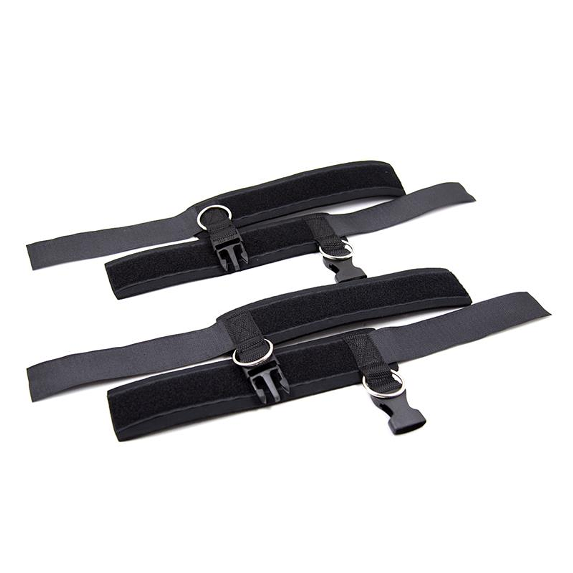 Neoprene Ankle Cuffs with Velcro Black 3