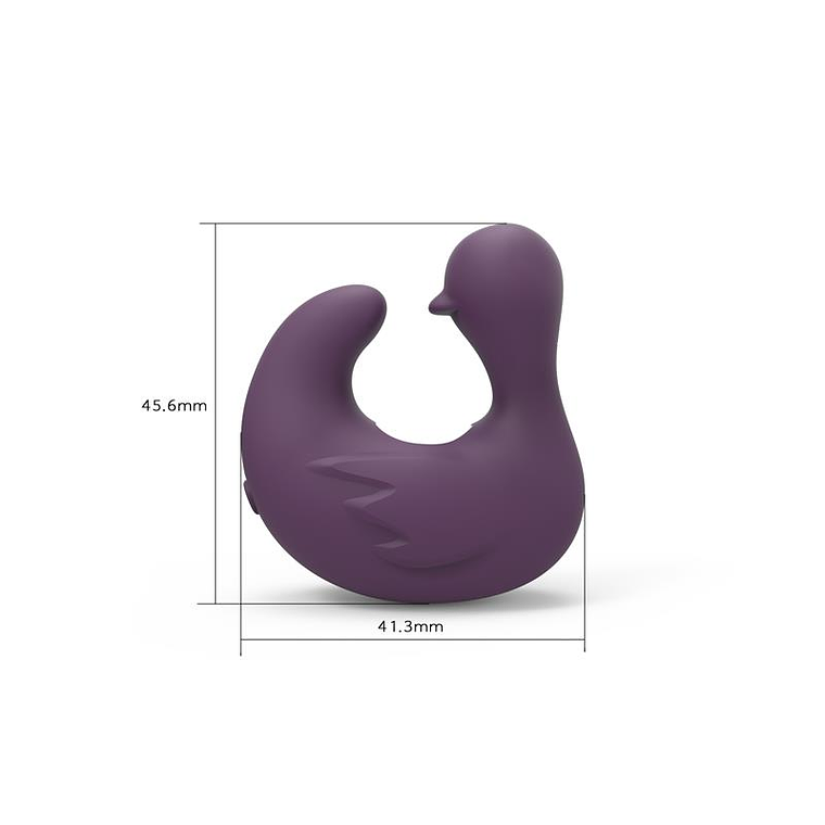 Swamson Stimulator Duckling Thimble USB Silicone Violet 8